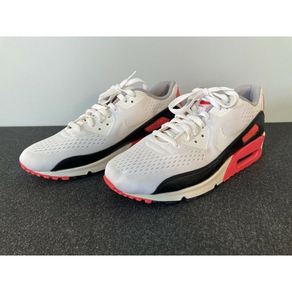 2012 Nike Air Max 90 EM Infared Mens Running Shoes 554719 110 Size 11 Mint Cond - Picture 2 of 12